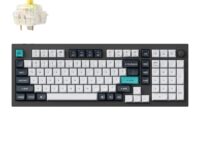 Keychron Q5 Max QMK/VIA Full-size Wireless Custom Mechanical Keyboard (Banana Switches) - Carbon Black