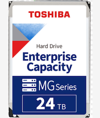 Toshiba 3.5 Inch Enterprise 24TB SATA Hard Drive Disk