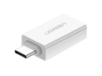 UGREEN US173 USB-A to USB Type-C Adapter - White