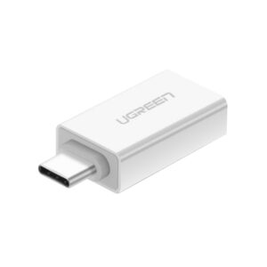 UGREEN US173 USB-A to USB Type-C Adapter - White