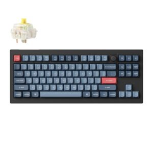 Keychron V3 Max QMK/VIA 80% Wireless Custom Mechanical Keyboard (Banana Switch) &ndash; Carbon Black