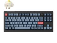 Keychron V3 Max QMK/VIA 80% Wireless Custom Mechanical Keyboard (Banana Switch) – Carbon Black
