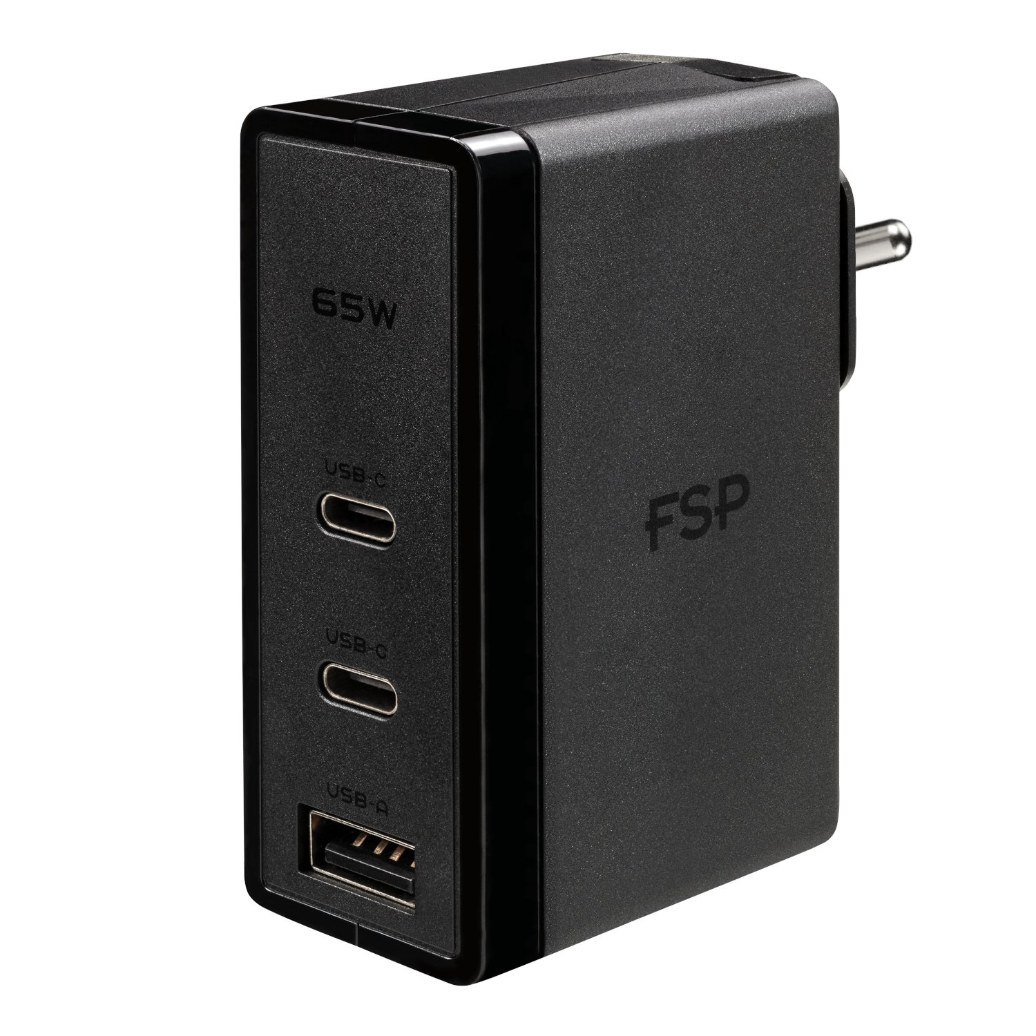 FSP 65W PD 2-Prong USB Type-C Power Adapter - Image 1