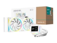 DeepCool LM240 ARGB 240mm AiO CPU Liquid Cooler - White