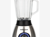 Mellerware 1.5L 550W Stainless Steel With Coffee Mill Jug Blender
