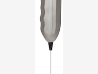 Mellerware Battery Operated Stainless Steel Brushed Milk Frother