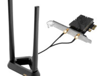 ASUS BE9400 Tri-Band Wi-Fi 7 6GHz PCIe Adapter-Black