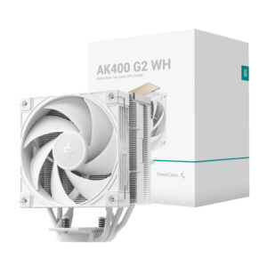 DeepCool AK400 G2 120mm CPU Air Cooler &ndash; White