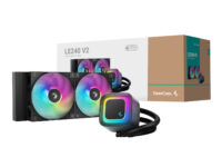 DeepCool LE240 V2 240mm ARGB AIO CPU Liquid Cooler - Black
