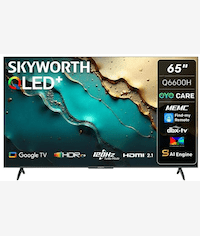 Skyworth 65 Inch Q6600H QLED UHD Google TV