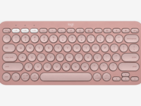 Logitech Pebble Keys 2 K380s Rose Bluetooth Keyboard