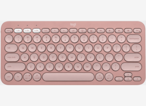 Logitech Pebble Keys 2 K380s Rose Bluetooth Keyboard