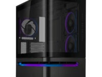 Asus Prime AP202 ARGB Curved Tempered Glass Micro-ATX Chassis – Black