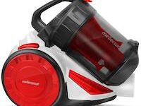 Vacuum Cleaner Bagless Cyclone Plastic Red 1.2L 1200W