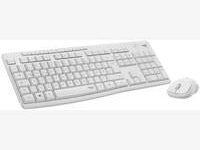 Logitech MK295 White Wireless Keyboard & Mouse Combo