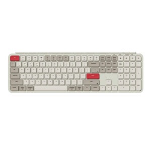 Keychron B6 Pro Ultra-Slim 100% Wireless Keyboard &ndash; Retro Red