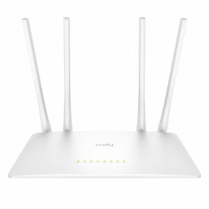 Cudy WR300S 300Mbps 5-Port Wi-Fi 4 Router – White