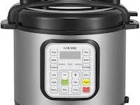 Goldair 6 Litres Electric Stainless Steel Pressure Cooker