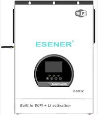 Solarix Esener 3600VA 24VDC 60A Pure Sine Wave Inverter