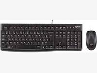Logitech MK120 Wired Desktop Keyboard And Mouse Combo