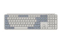 Keychron B6 Pro Ultra-Slim 100% Wireless Keyboard - Retro Blue