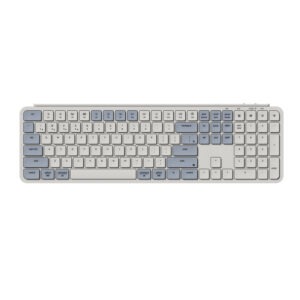 Keychron B6 Pro Ultra-Slim 100% Wireless Keyboard - Retro Blue