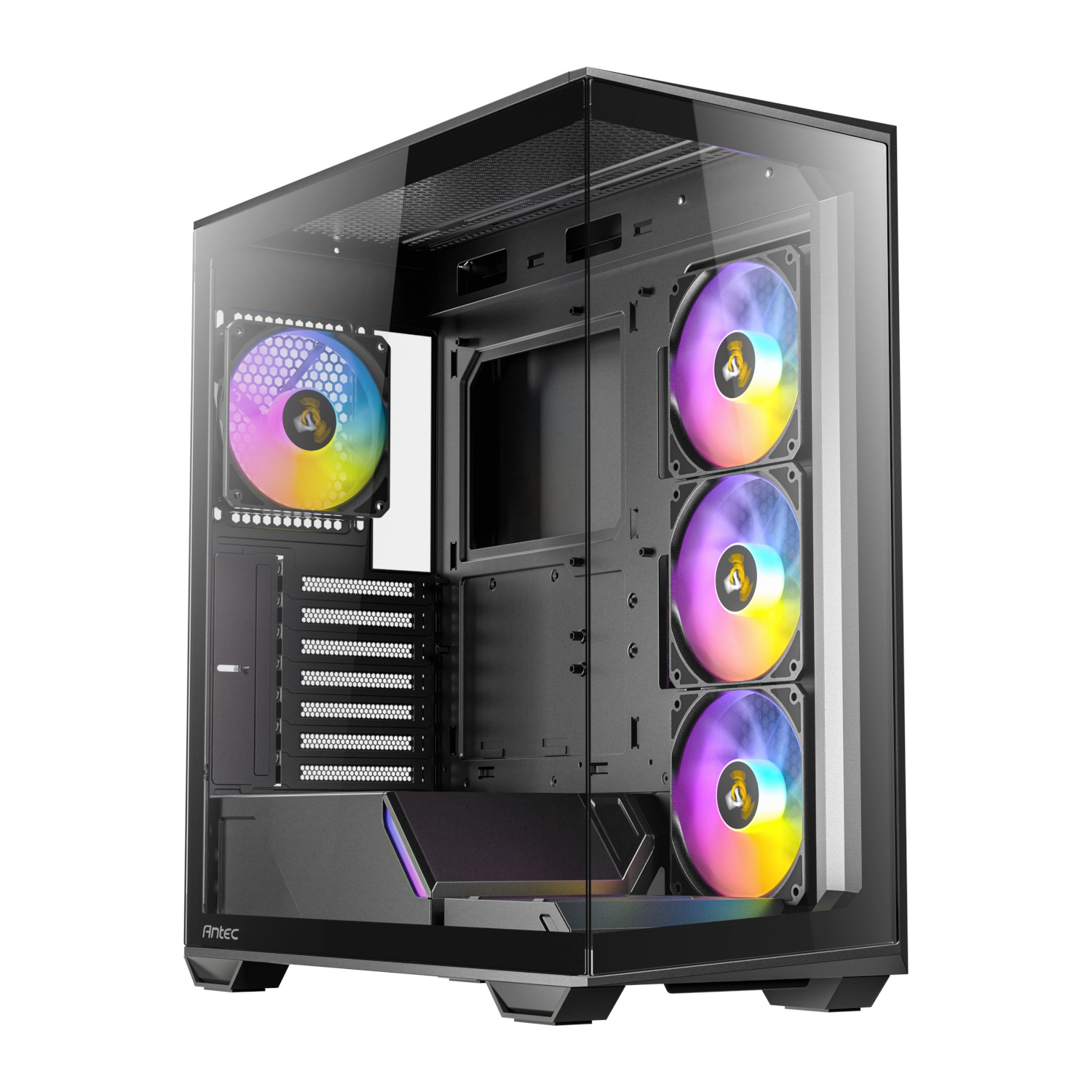 Antec C3 ARGB ATX | Micro-ATX | ITX ARGB Mid-Tower Gaming Chassis - Black - Image 1