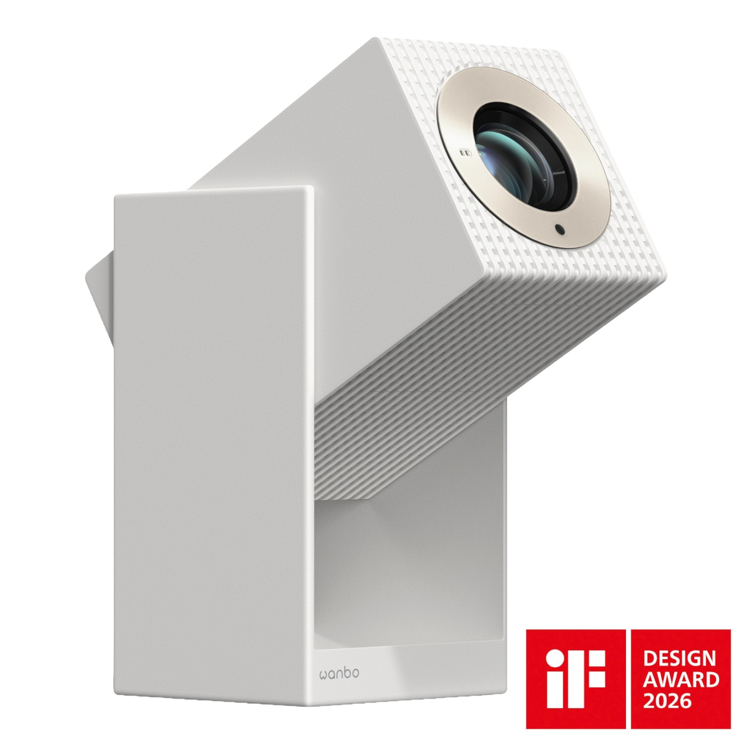 Wanbo Cube 2 Pro – 1080P 500ANSI Android 11 Smart Home Theatre Projector – White - Image 1