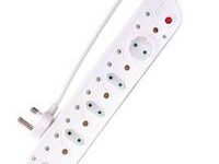 UniQue Electrosense 10 Way Multiplug Surge Protection