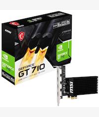MSI nVidia Geforce GT 710 2GD3H 2GB PCIe 2 x16 Graphics