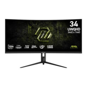 MSI MAG 342CQRF E20 34" UWQHD 200Hz VA Curved Gaming Monitor