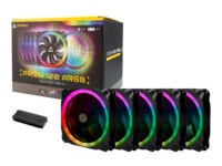 Antec Prizm 120 ARGB Case Fan 5 Pack + Controller - Black