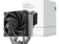 DeepCool AK500S Digital 120mm Air CPU Cooler - Black