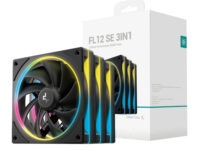 DeepCool FL12 SE 3-in-1 ARGB 120mm Fan Pack - Black