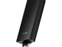 Cudy AX5400 Wi-Fi 6E USB 3.0 Tri-Band High-Gain Adapter-Black