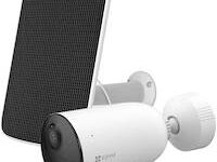 Ezviz CB3 Smart Home Battery Camera And Solar Panel Kit