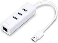 TP Link USB 3 Port Hub And Gigabit Ethernet 2 in 1 Adapter