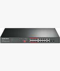 Mercusys 20 Ports With 16 PoE Plus and 2 Port Gigabit Rackmount Switch