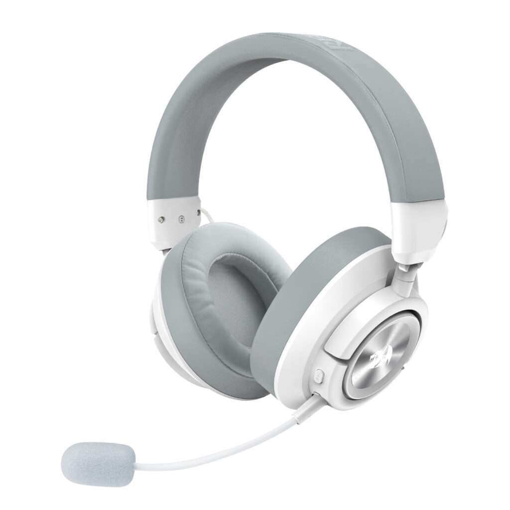 Redragon H889W SPECTRA PRO Over-Ear Wireless Headphones - White