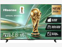 Hisense 65 Inch E8S UHD Mini LED 144Hz Smart TV
