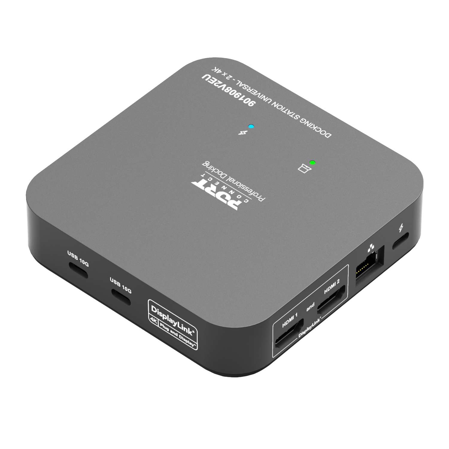 Port Connect Multi-port USB Type-C 2x4K Office Docking Station - Image 1
