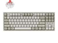 Keychron C1 Pro 8K 80% Super Red Hot-swappable RGB Wired Mechanical Keyboard