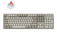 Keychron C2 Pro 100% 8K Super Red Switch Hot-Swap RGB Wired Custom Mechanical Keyboard