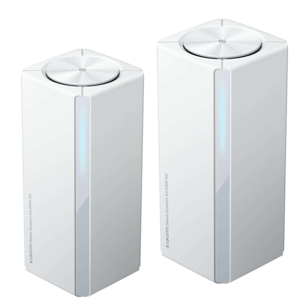 Xiaomi Mesh System AX3000 NE Whole-Home Wi-Fi 6 Router (2-Pack) – White