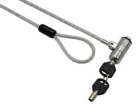 GIZZU 1.8m T-Bar Laptop Cable Lock Master Key Compatible