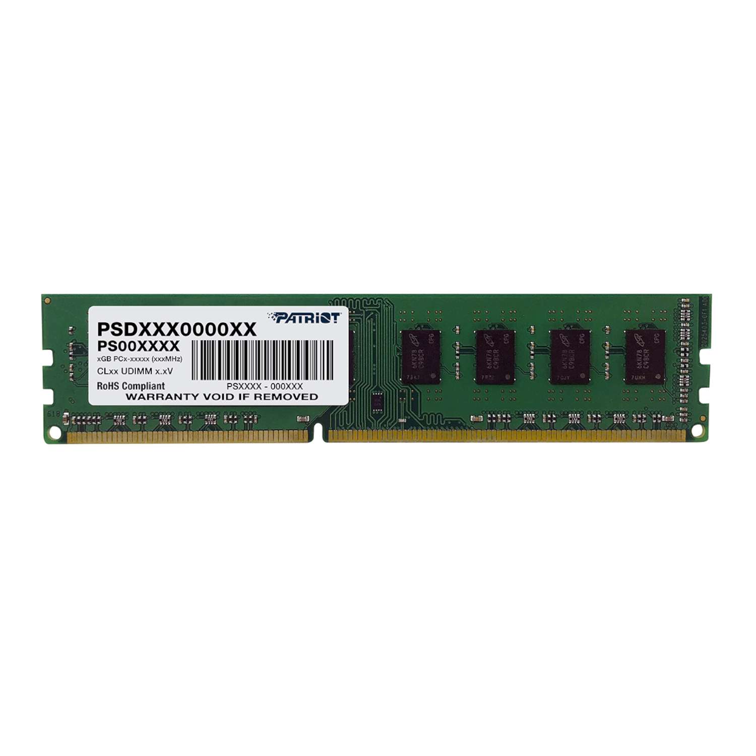 Patriot Signature Line 4GB 1600MHz DDR3L Single Rank Desktop Memory - Image 1