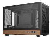 DeepCool CH260 Wood mATX Gaming Chassis - Black