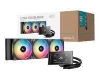 DeepCool LT360 VISION ARGB 4.5" LCD All-in-one CPU Liquid Cooler - Black
