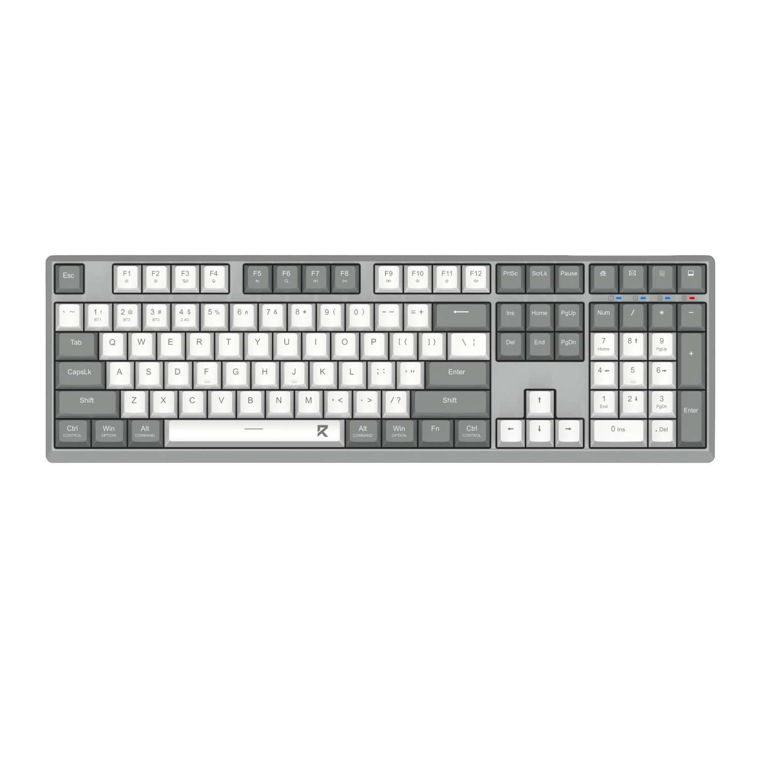 Redragon BK-7485 Wireless Office Keyboard - Grey