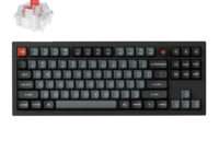 Keychron V3 Ultra 80% 8K Red Switch Hot-Swap RGB Wireless Keyboard - Black